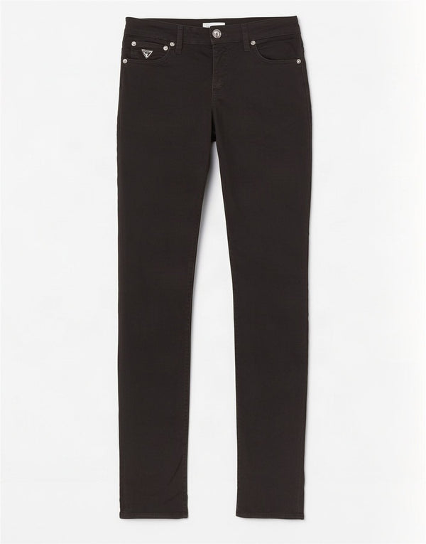 Jeans skinny slim fit da donna Guess W32 L33 cotone nero