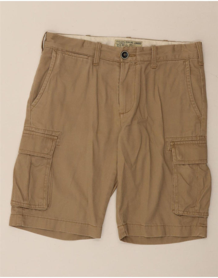 Pantaloncini cargo da uomo OVS IT 46 Small W32 Cotone Beige