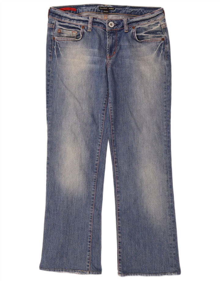 Jeans dritti da donna Guess W31 L28 cotone blu