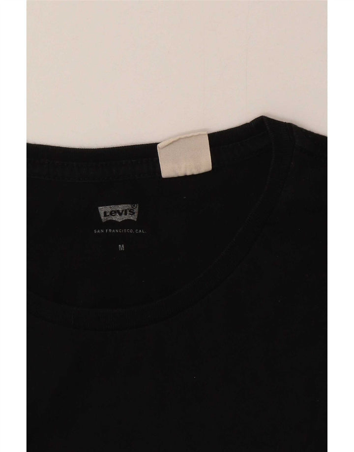 T-shirt da donna Levi's Top UK 12 media nera