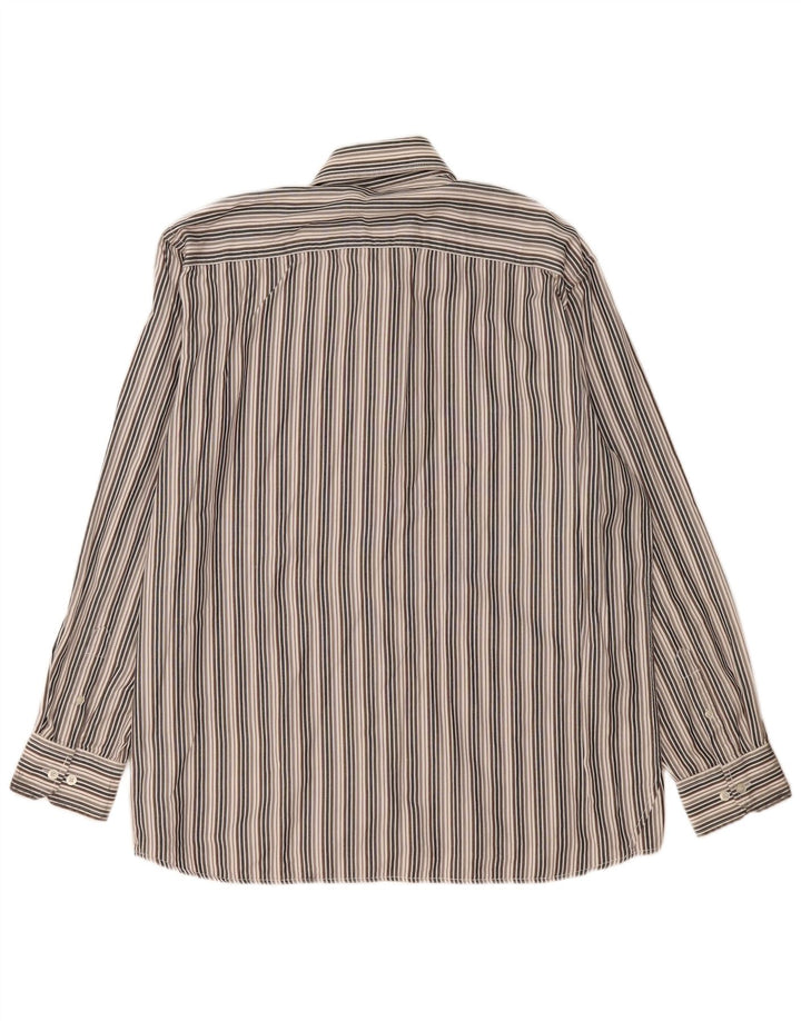 Camicia da uomo LERROS 2XL Cotone a righe grigie