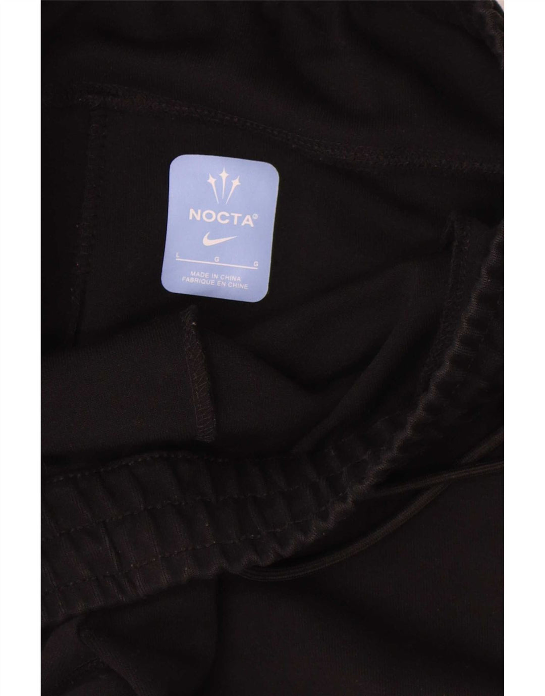 Pantaloni da tuta Nike Nocta da uomo, grandi, in cotone nero