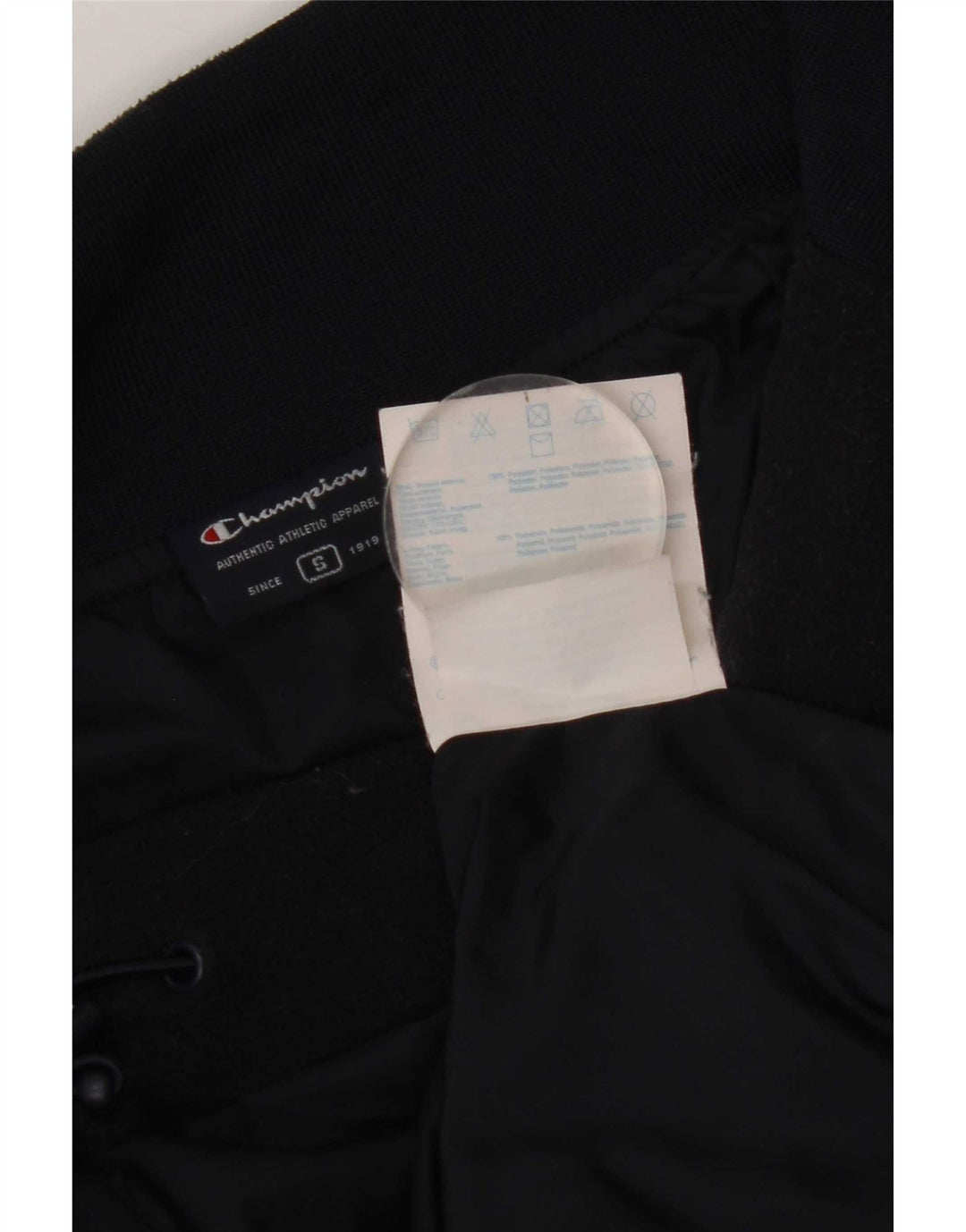Giacca in pile da uomo Champion UK 36 Small Poliestere blu navy