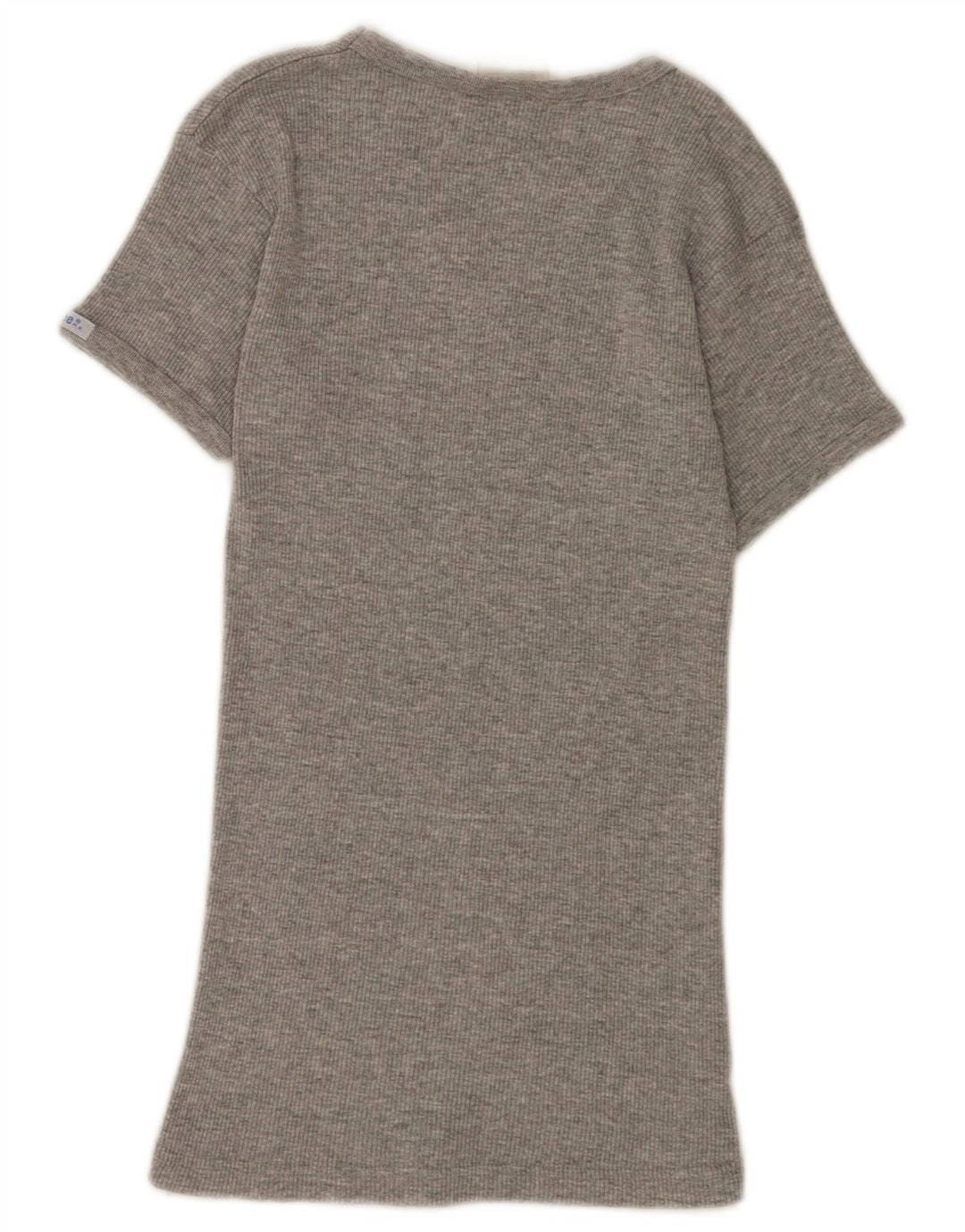 Maglietta da donna Lee Top UK 8 piccola in cotone grigio