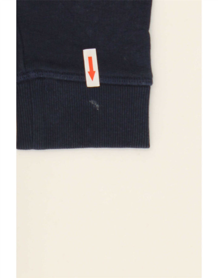 Felpa oversize da donna Marks & Spencer UK 10 Small Blu Navy