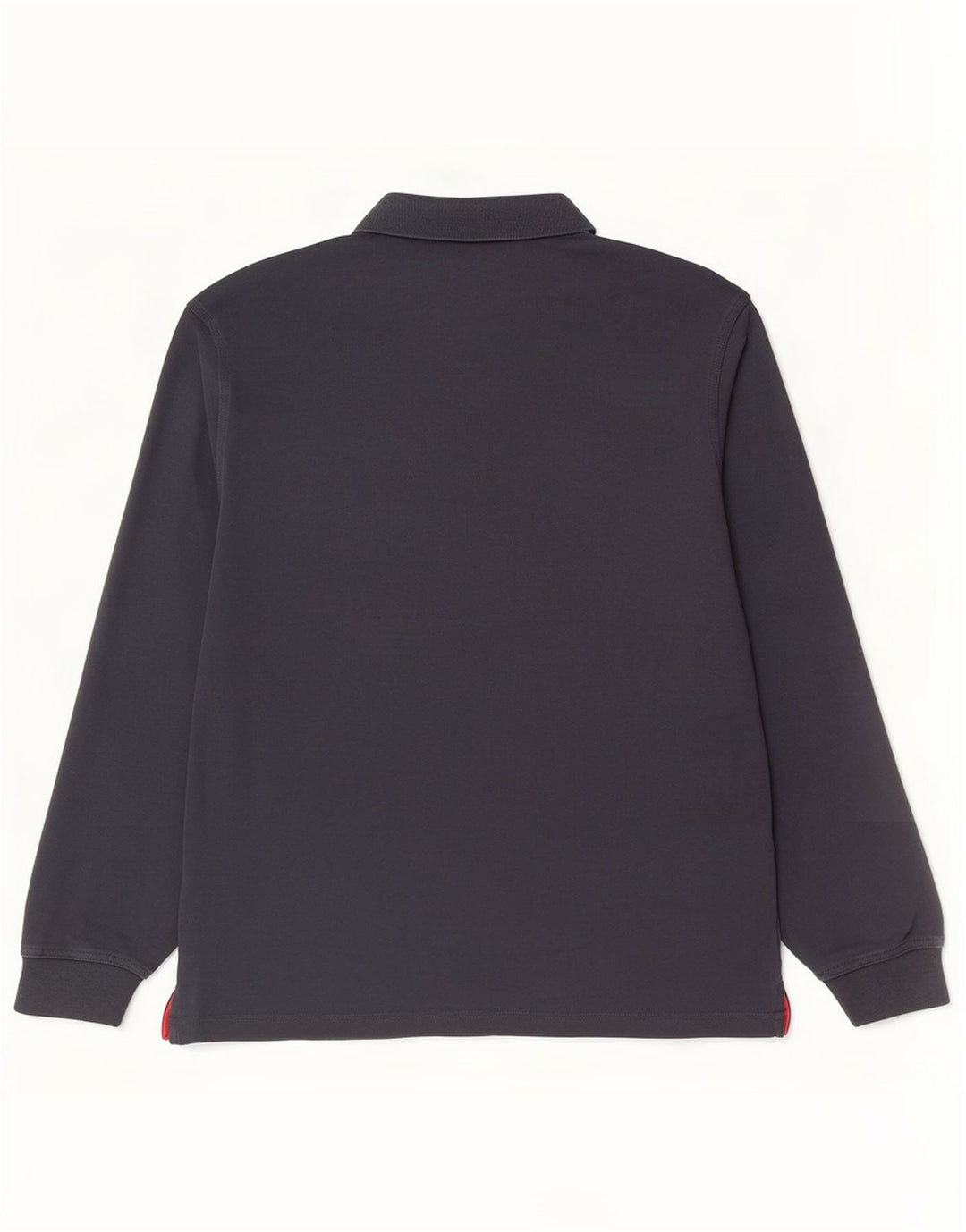 Polo Gant da uomo a maniche lunghe 2XL in cotone grigio