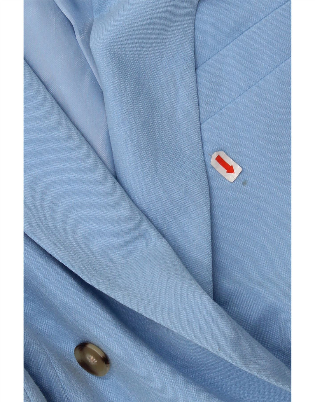 Giacca blazer doppiopetto da donna ZARA UK 6 XS blu poliestere