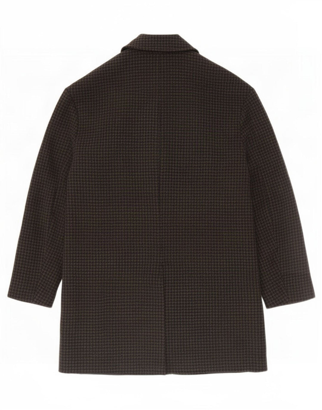 Soprabito oversize da donna Zara UK 6 XS poliestere pied de poule nero