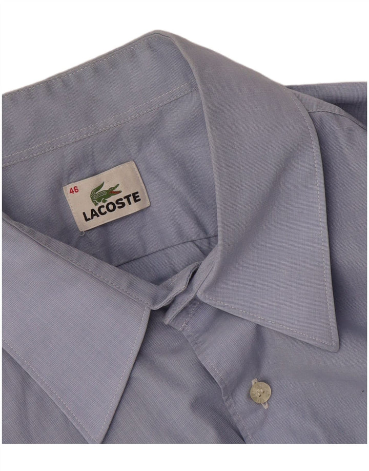 Camicia da uomo Lacoste taglia 46 2XL Blu
