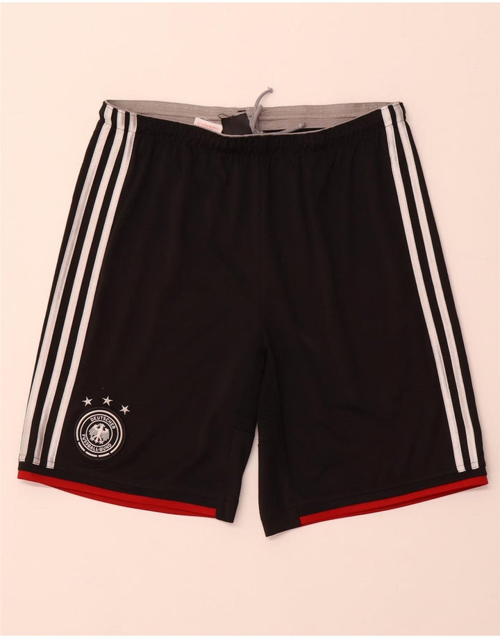 Pantaloncini sportivi ADIDAS da uomo Deutscher Fussball Bund piccoli neri
