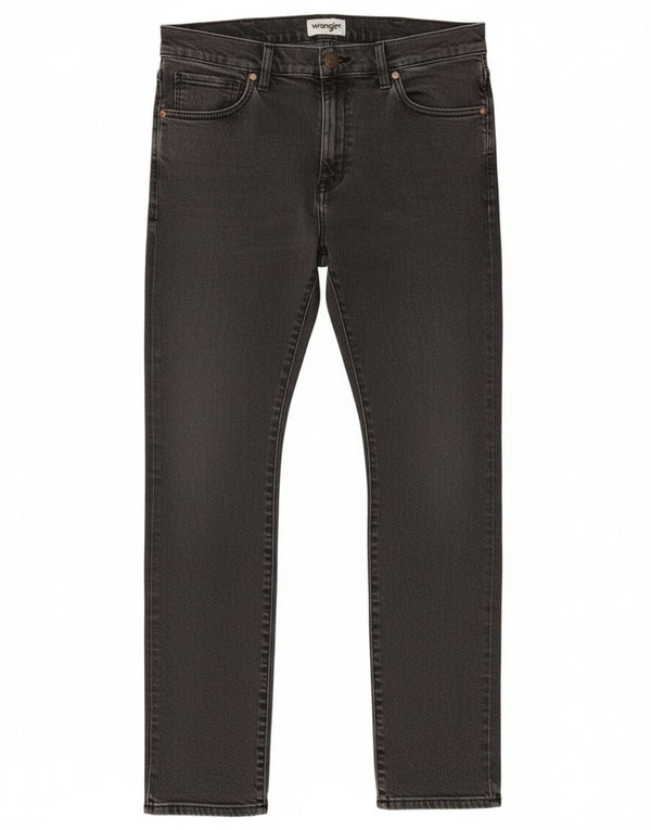 Jeans Wrangler Larston Slim da uomo W32 L34 cotone grigio