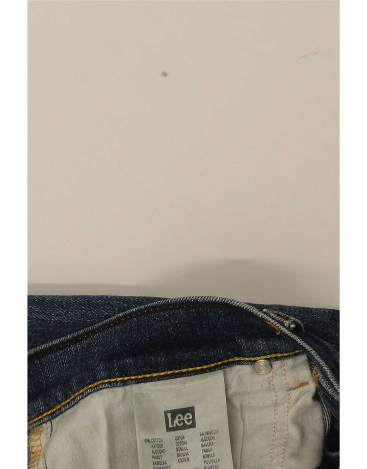 Jeans slim Lee Powell invecchiati da uomo W32 L34 cotone blu