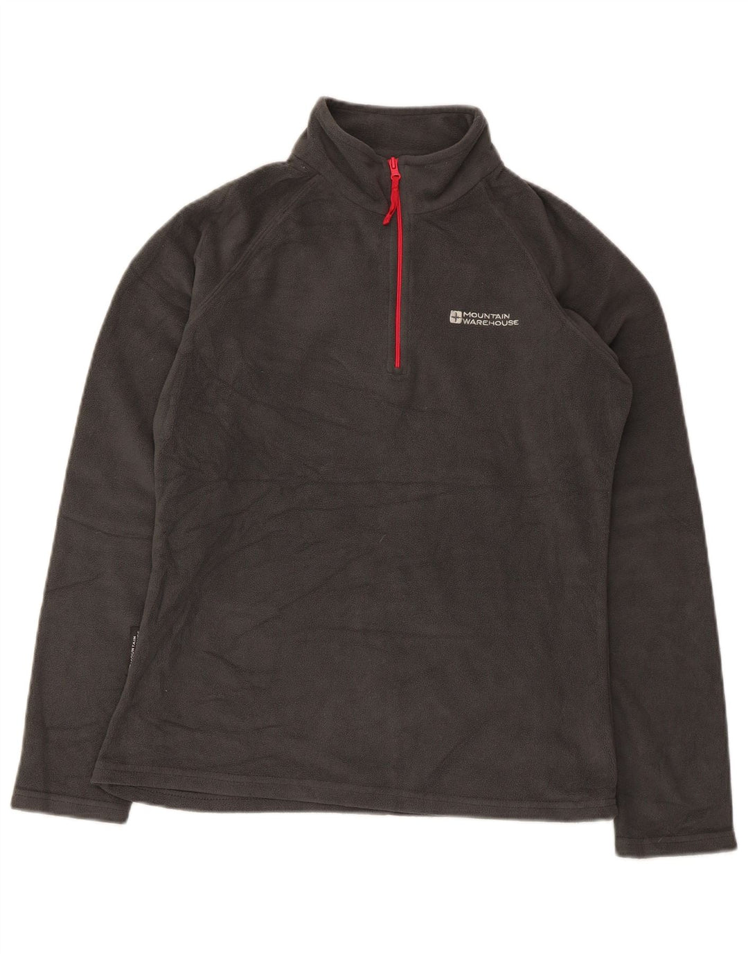 Maglione in pile da donna con collo e zip Mountain Warehouse UK 8 Small Poliestere grigio