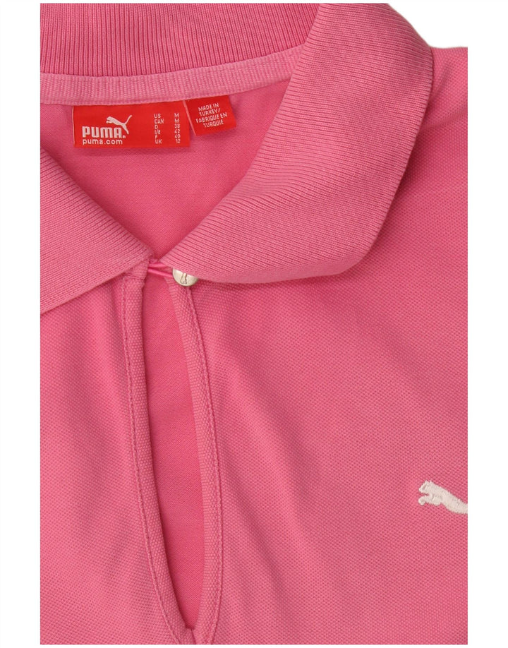Polo PUMA da donna UK 12 rosa medio