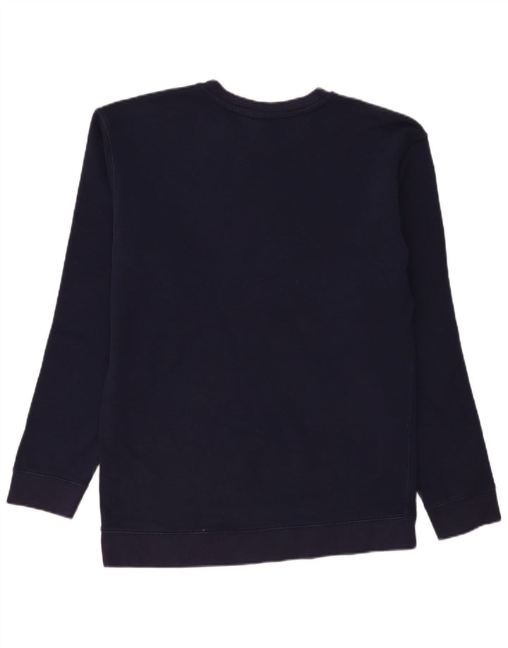 Felpa da uomo Nike Maglione grande in cotone blu navy