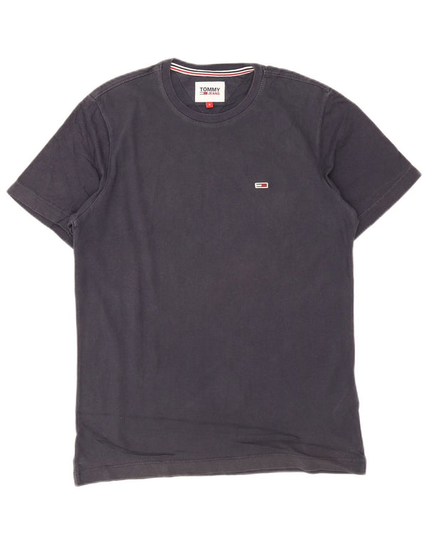 T-shirt da uomo Tommy Hilfiger Top Small in cotone blu navy