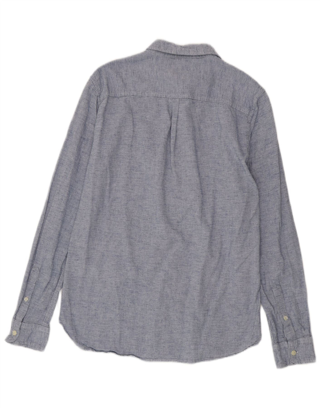 Camicia da uomo Regular Fit Superdry Large in cotone blu