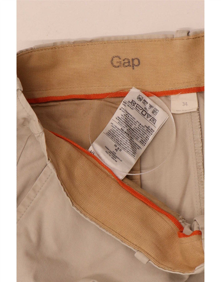 Pantaloncini chino da uomo Gap grandi W34 in cotone beige