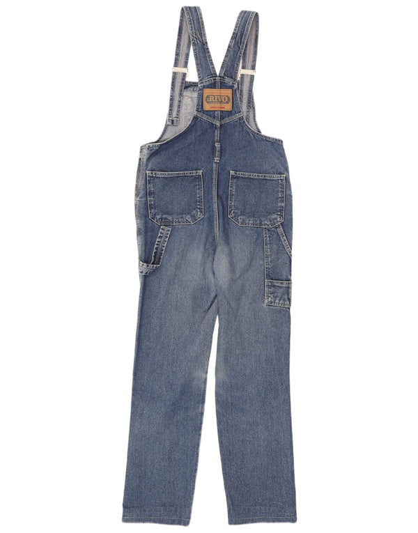Salopette da donna vintage Jeans W31 L29 in cotone blu