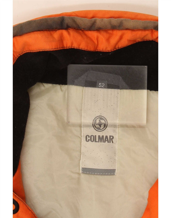 Giacca da sci imbottita da uomo Colmar IT 52 Large Orange Colourblock Sports