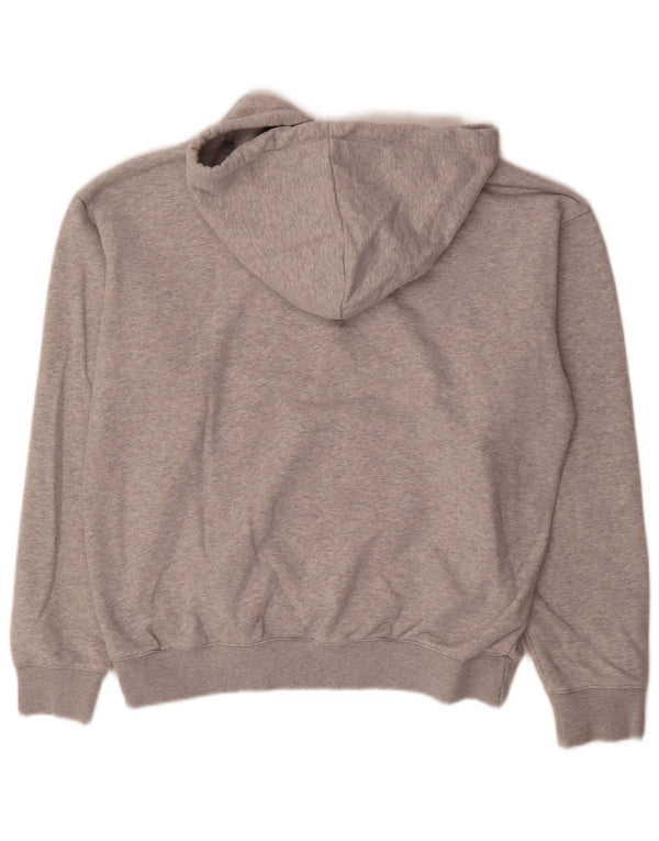 Maglione con cappuccio grafico da donna Champion UK 14 Cotone chiazzato grigio medio