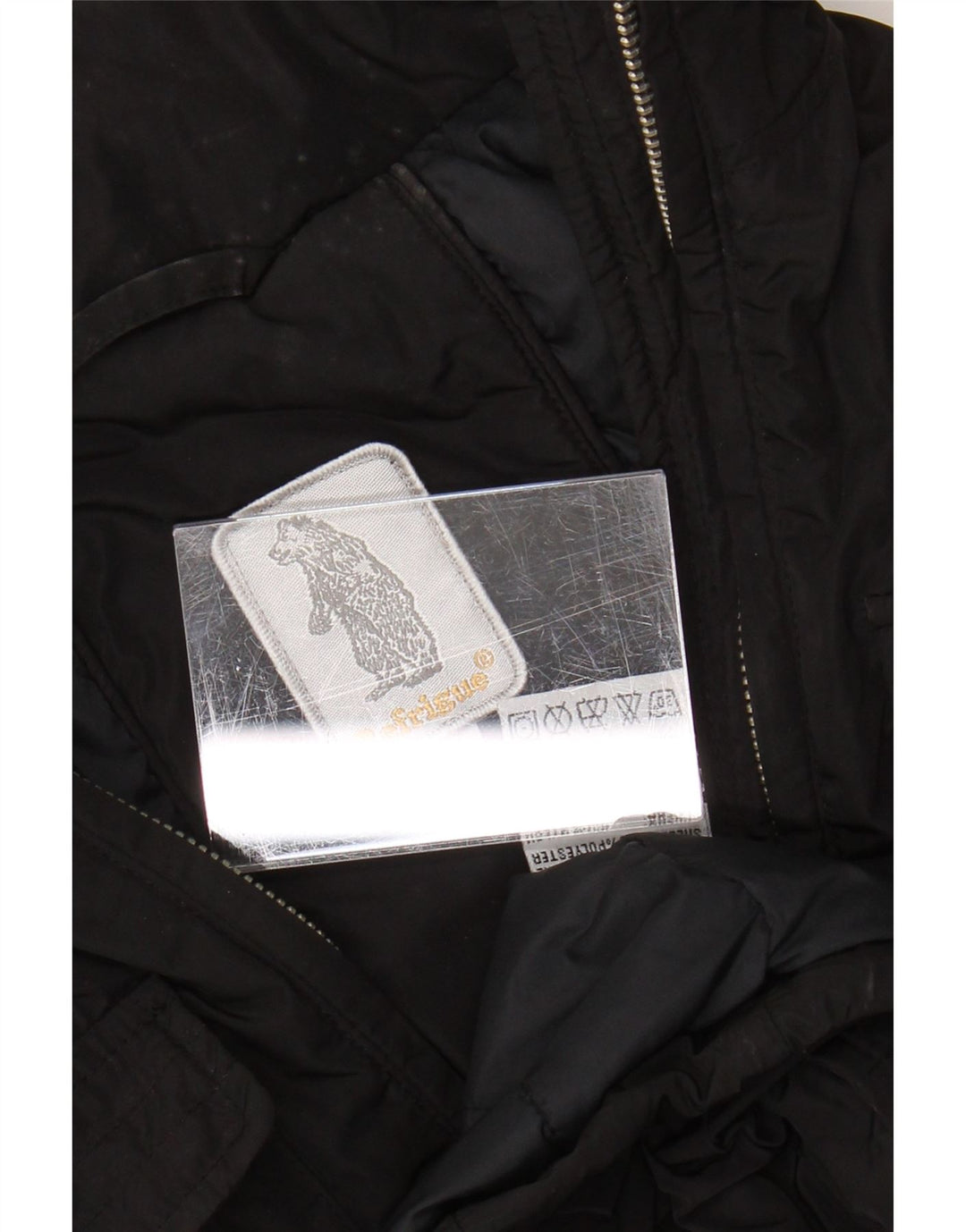 Giacca a vento da donna Refrigue UK 12 poliestere nero medio