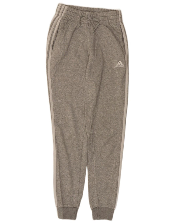 Pantaloni da tuta da donna Adidas Joggers UK 0/2 2XS Cotone grigio