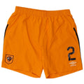 Pantaloncini sportivi grafici da uomo Umbro XL arancione Colourblock in poliestere