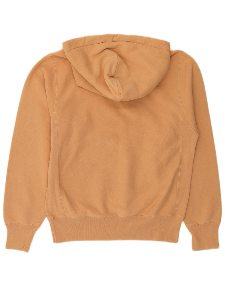 Felpa con cappuccio da uomo Champion Small in cotone arancione
