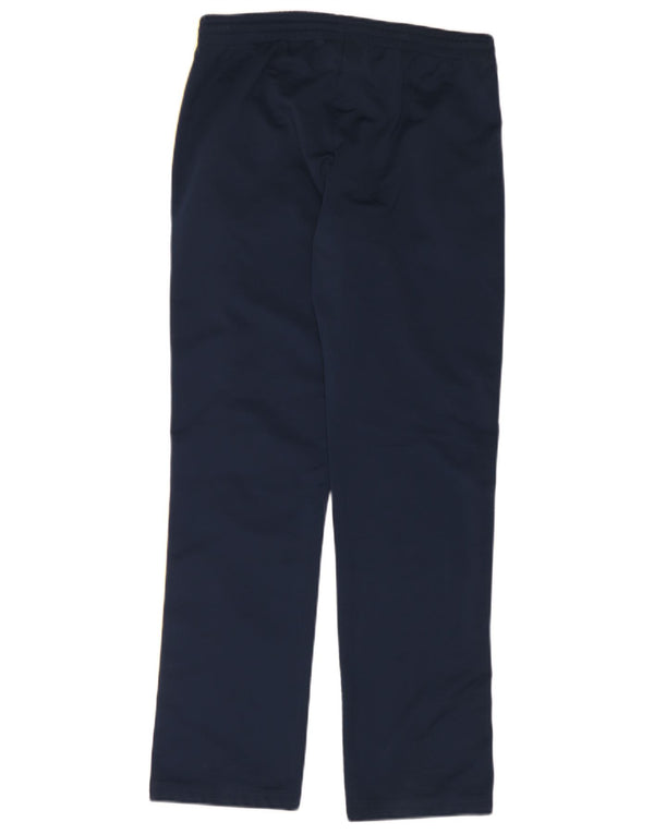 Pantaloni da tuta da uomo Asics Small in poliestere color block blu navy