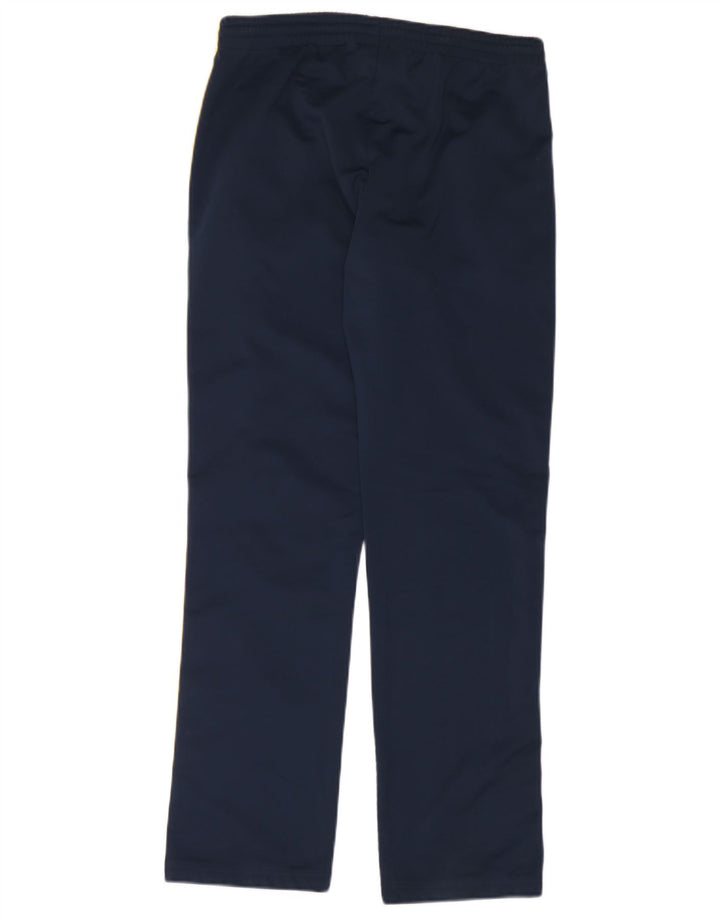 Pantaloni da tuta da uomo Asics Small in poliestere color block blu navy