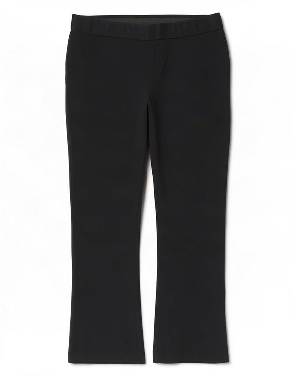 Pantaloni casual Bootcut da donna Marks & Spencer UK 16 Large W34 L28 Neri