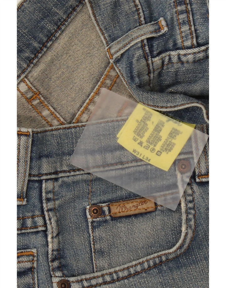 Pantaloncini di jeans da donna Wrangler W31 cotone blu medio