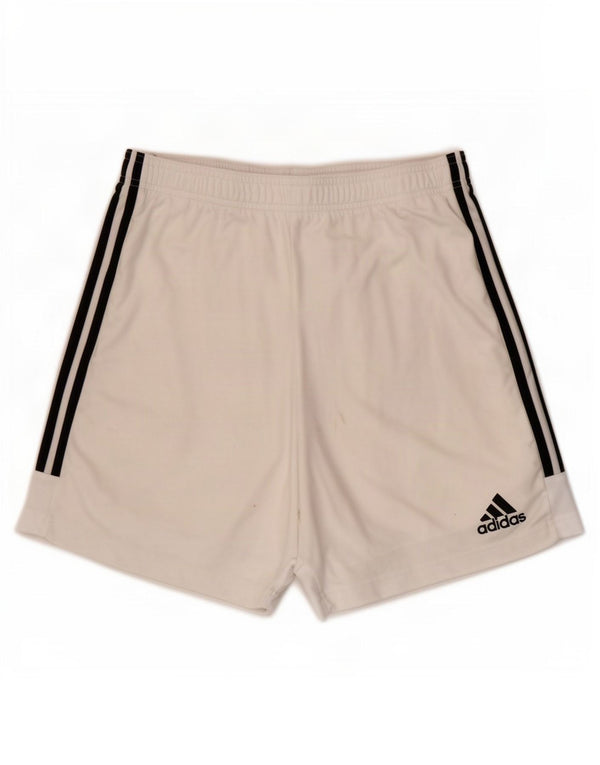 Pantaloncini sportivi Adidas Aeroready da uomo grandi in poliestere bianco