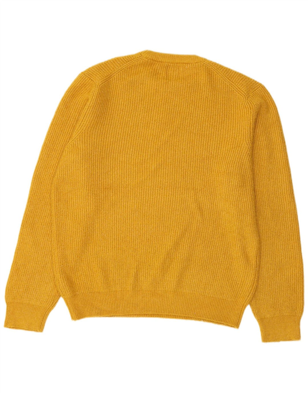 MARKS & SPENCER Maglione maglione girocollo da uomo giallo medio in poliammide