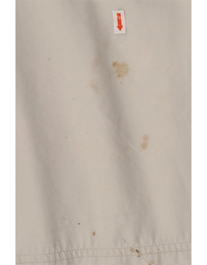 Pantaloni antivento da uomo NIKE medi W32 L31 color block bianco