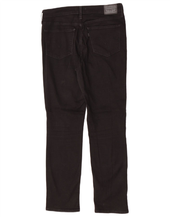 Levi's Donna 312 Shaping Slim Jeans W29 L30 Cotone Nero
