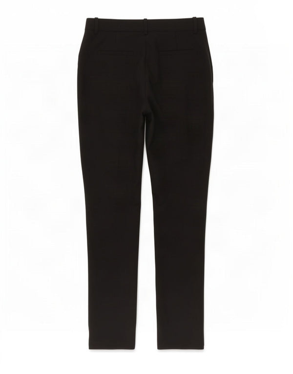 Pantaloni da abito slim da donna Marks & Spencer UK 14 Large W34 L33 Neri