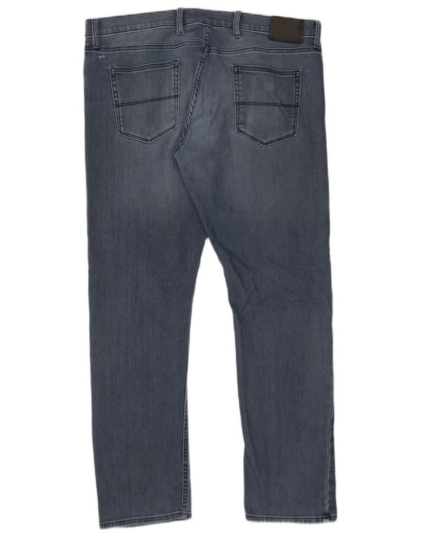 Jeans Slim da Uomo Marks & Spencer W38 L31 Cotone Blu