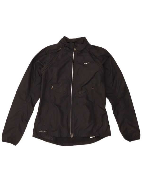 Giacca da tuta da donna Nike Storm-Fit UK 12 Medium Nero Poliestere