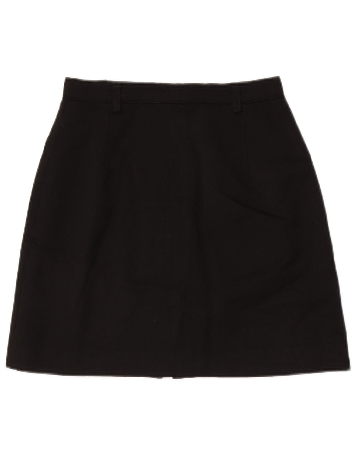 Minigonna vintage da donna W26 piccola nera