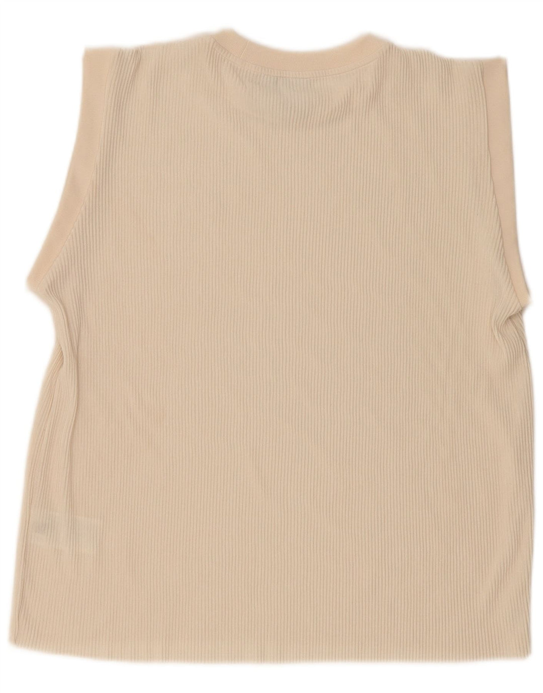 Canotta oversize da donna Adidas UK 8 Small Beige Poliestere
