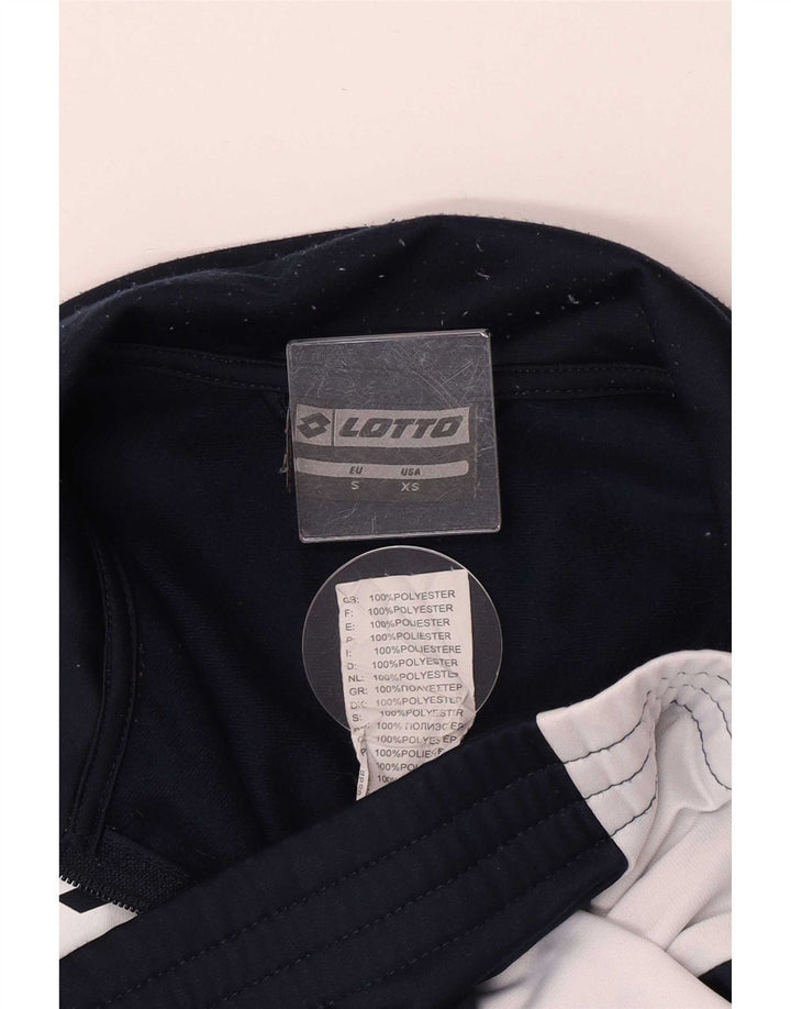 Giacca da ginnastica da uomo con vestibilità regolare Lotto, piccola, colore blu navy