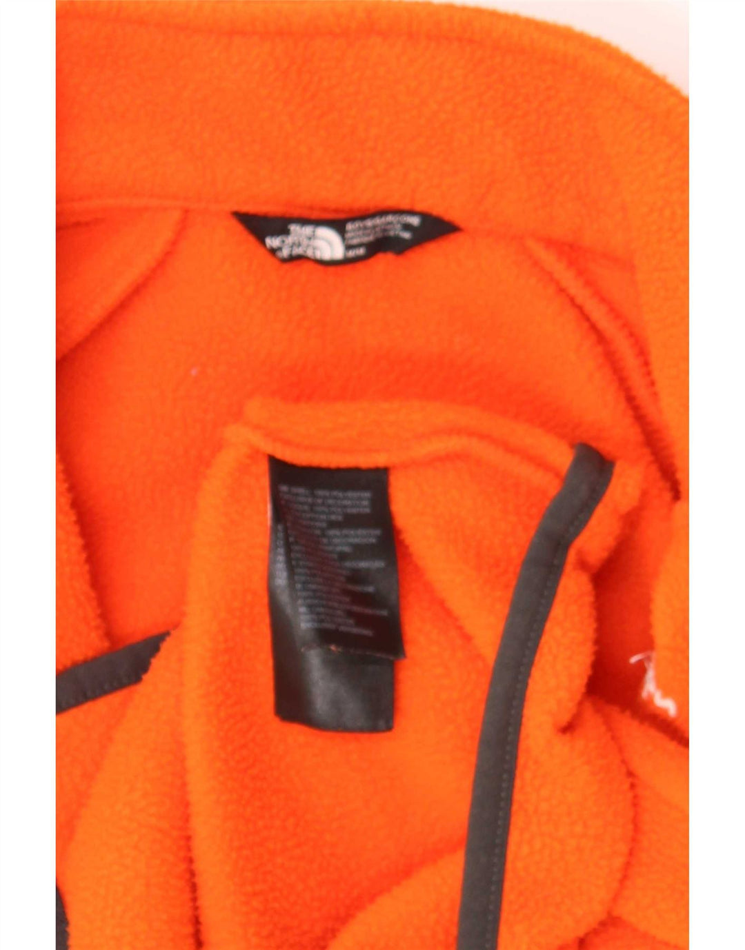 Giacca in pile The North Face da ragazzo 9-10 anni in poliestere arancione medio