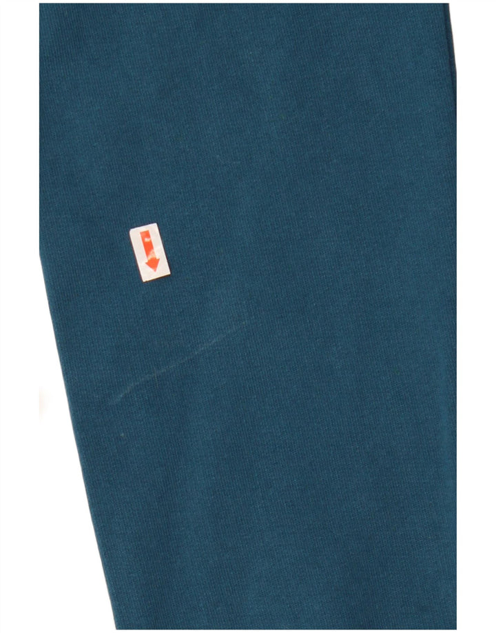 CALVIN KLEIN JEANS Felpa grafica da uomo Maglione grande cotone blu