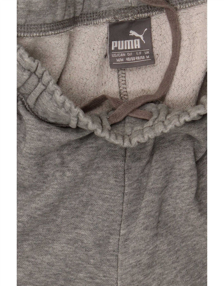 Pantaloni da tuta con grafica Puma da uomo, pantaloni da jogging, colore grigio medio