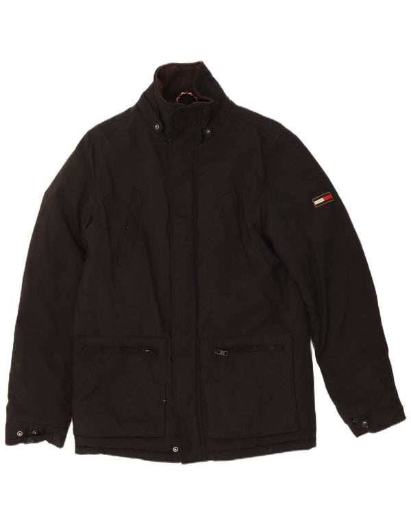Giacca utility da uomo Tommy Hilfiger UK 36 piccola nera