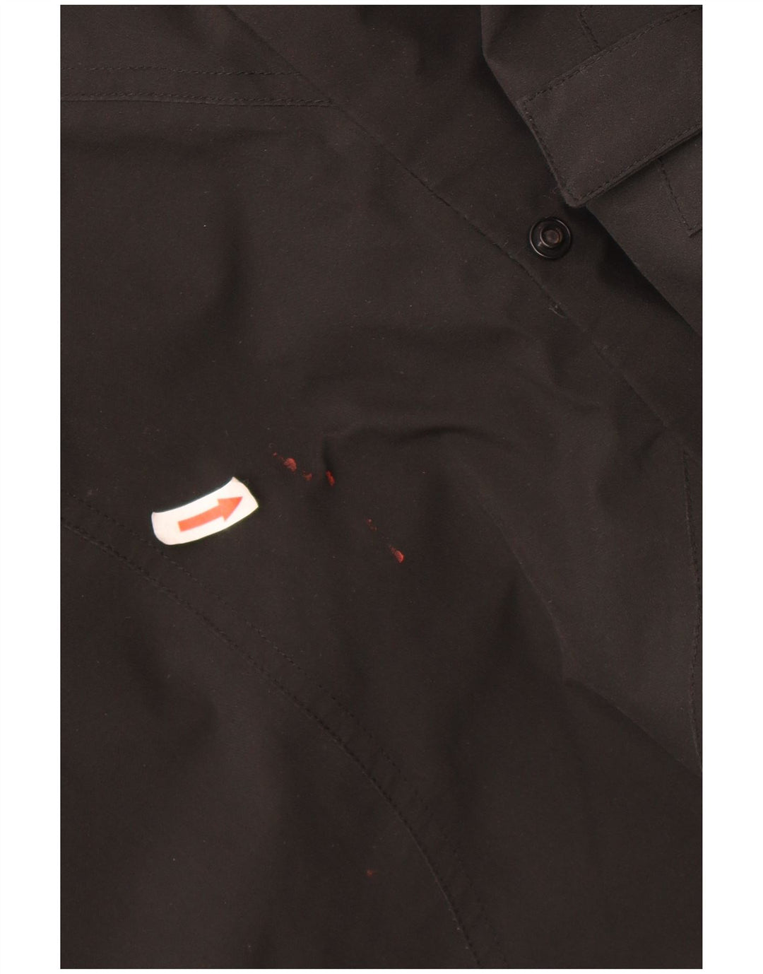 Giacca antipioggia oversize con cappuccio da donna Sprayway UK 10 piccola poliestere nero