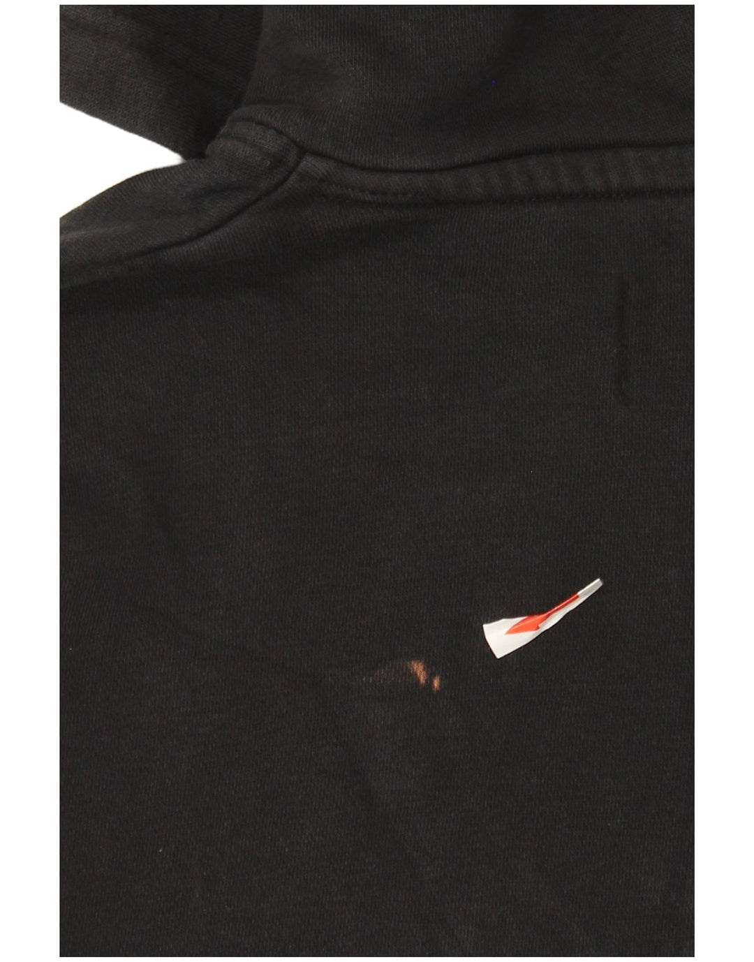 Felpa con cappuccio grafica Jordan da uomo piccola in cotone nero