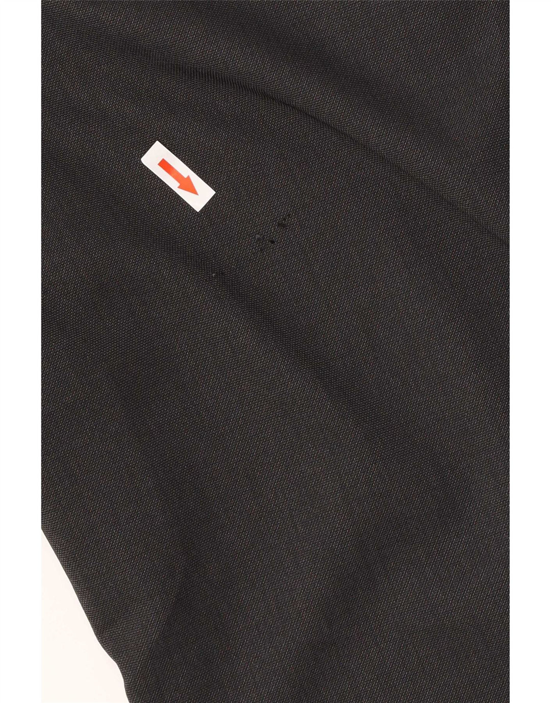 Pantaloni da abito regolari dritti da uomo Marks & Spencer W38 L31 poliestere grigio